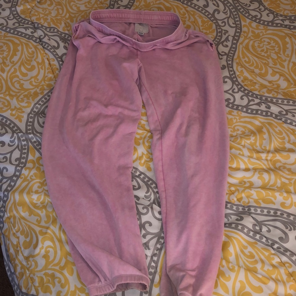 Vs pink baggy sweats